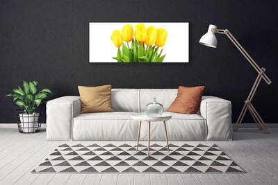 Print op doek Tulpen bloemen plant