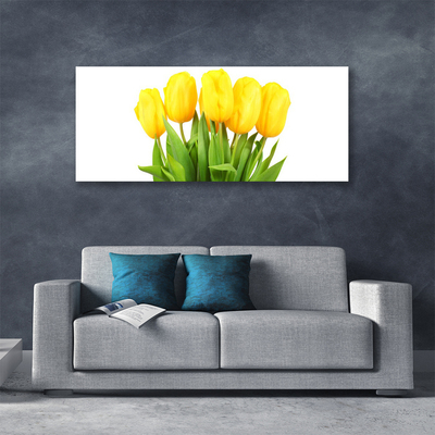 Print op doek Tulpen bloemen plant