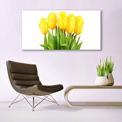 Print op doek Tulpen bloemen plant