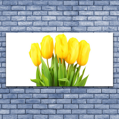 Print op doek Tulpen bloemen plant