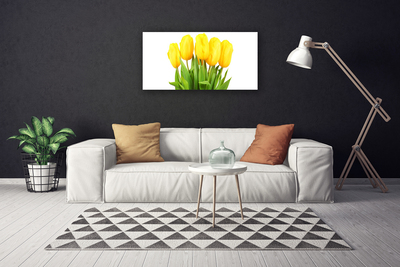 Print op doek Tulpen bloemen plant