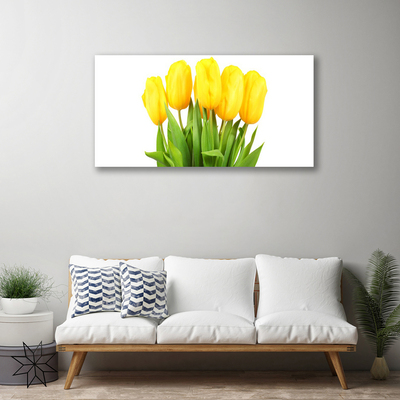 Print op doek Tulpen bloemen plant