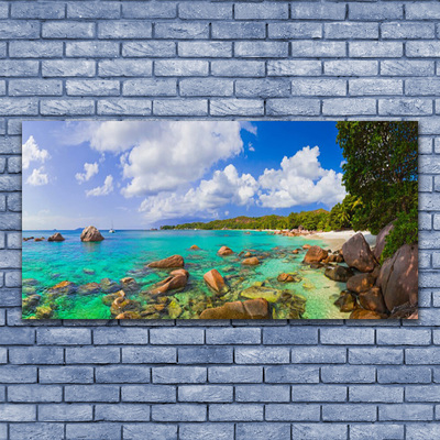 Print op doek Sea beach landscape