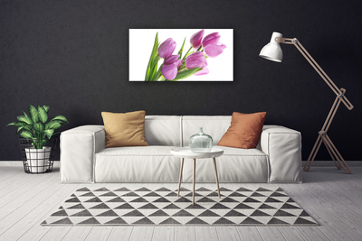 Print op doek Tulpen bloemen plant