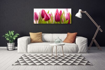 Print op doek Tulpen bloemen plant