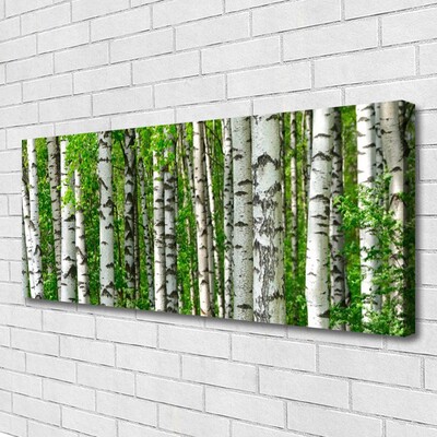 Print op doek Natuur plant bosbomen