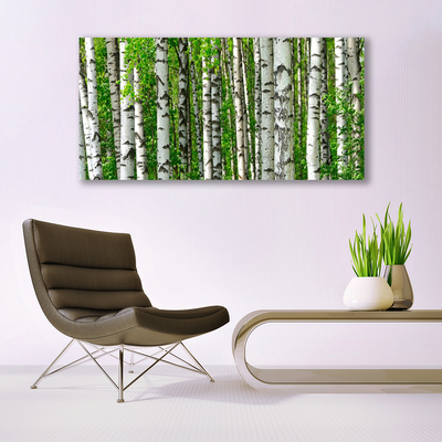 Print op doek Natuur plant bosbomen