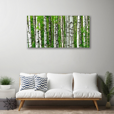 Print op doek Natuur plant bosbomen