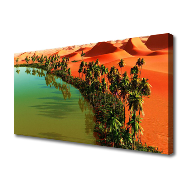 Print op doek Lake palm desert