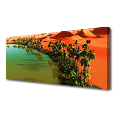 Print op doek Lake palm desert