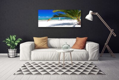 Print op doek Palm beach landscape