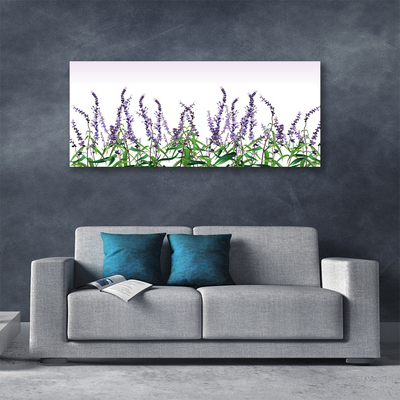 Print op doek Bloemen plant nature