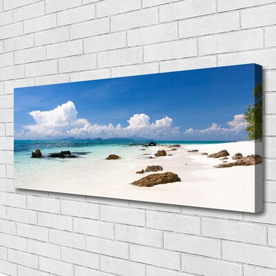 Print op doek Strand zee landschap