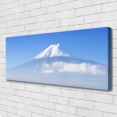 Print op doek Sky cloud mountain landscape