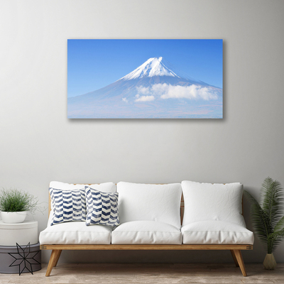 Print op doek Sky cloud mountain landscape