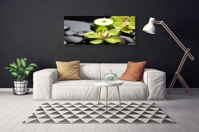 Print op doek Orchidee bloemen