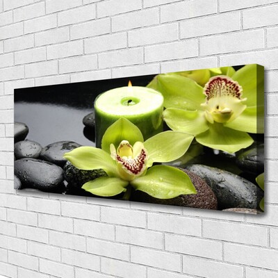 Print op doek Orchidee bloemen