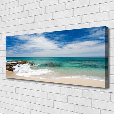 Print op doek Strand zee landschap