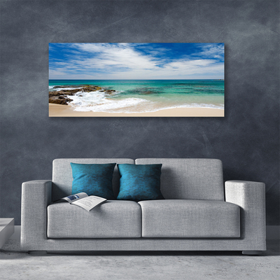 Print op doek Strand zee landschap