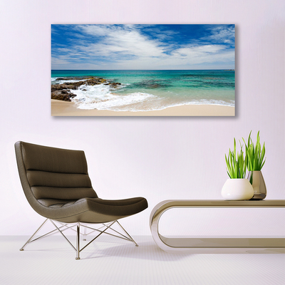 Print op doek Strand zee landschap