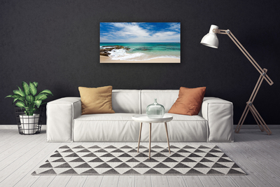 Print op doek Strand zee landschap