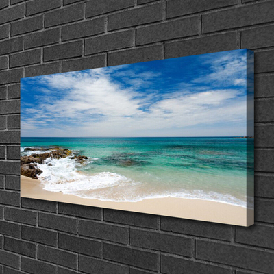 Print op doek Strand zee landschap