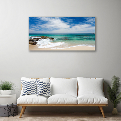 Print op doek Strand zee landschap