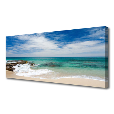 Print op doek Strand zee landschap