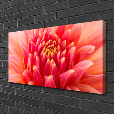 Canvas doek foto Natuur bloem plant