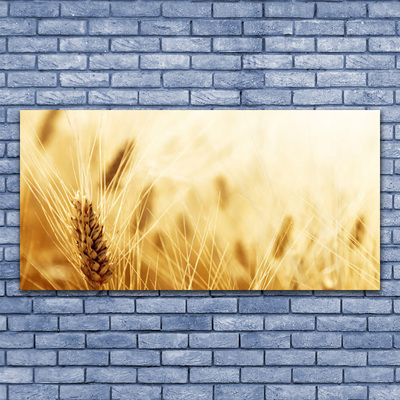 Canvas doek foto Tarwe plant nature