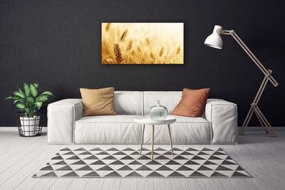 Canvas doek foto Tarwe plant nature