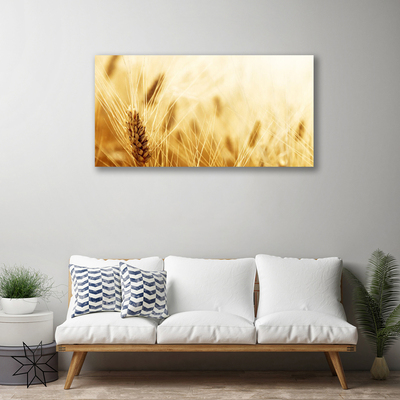 Canvas doek foto Tarwe plant nature