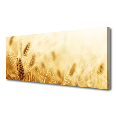 Canvas doek foto Tarwe plant nature