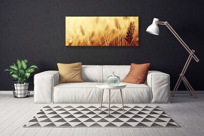 Canvas doek foto Tarwe plant nature