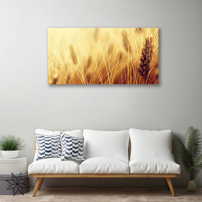 Canvas doek foto Tarwe plant nature