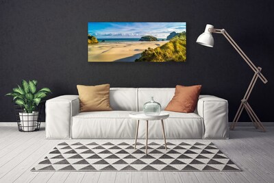 Canvas doek foto Ocean beach sea