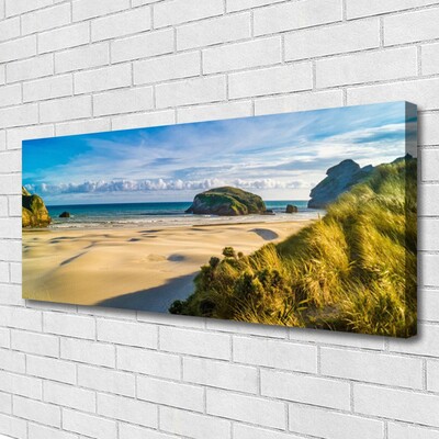 Canvas doek foto Ocean beach sea