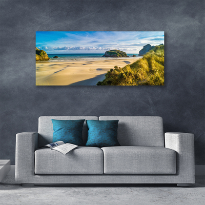 Canvas doek foto Ocean beach sea