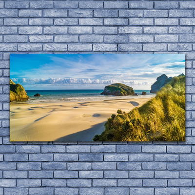 Canvas doek foto Ocean beach sea