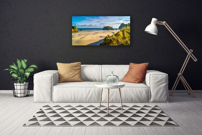 Canvas doek foto Ocean beach sea