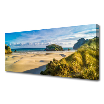 Canvas doek foto Ocean beach sea