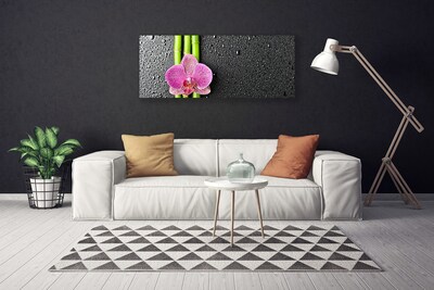 Canvas doek foto Bamboo flower plant natuur