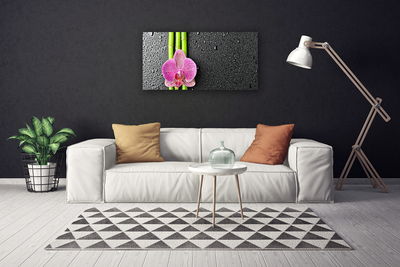 Canvas doek foto Bamboo flower plant natuur