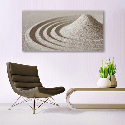 Canvas doek foto Zand sculptuur