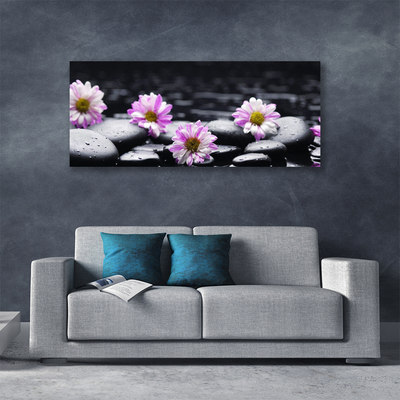 Canvas doek foto Flower orchideeinstallatie