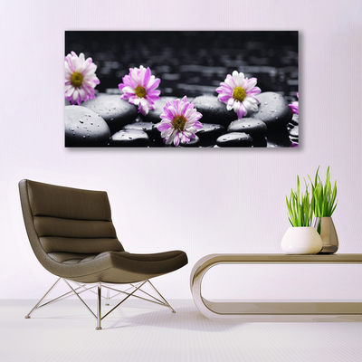 Canvas doek foto Flower orchideeinstallatie