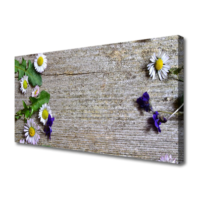 Canvas doek foto Daisy plant nature