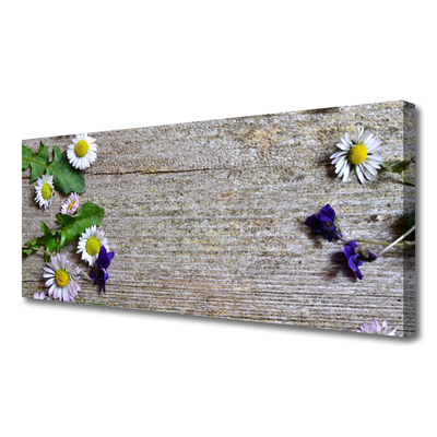 Canvas doek foto Daisy plant nature