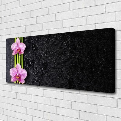 Canvas doek foto Bamboo flower plant natuur