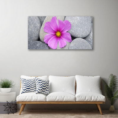 Canvas doek foto Spa bloem plant